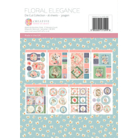 The Paper Tree Floral Elegance A4 Die Cut Collection (PTC1237)